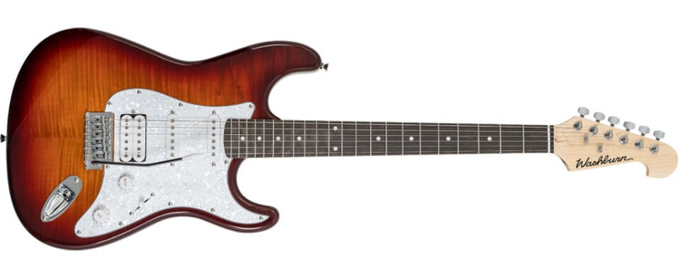 Washburn Sonamaster SDFSB Deluxe Elektro Gitar