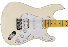 New Orleans NHS9720 Hss Vintage Beyaz Stratocaster Elektro Gitar