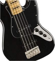Squier Classic Vibe 70s Jazz Bass V Akcaagac Klavye Black Bas Gitar