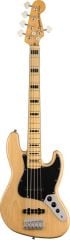 Squier Classic Vibe 70s Jazz Bass V Akcaagac Klavye Natural Bas Gitar
