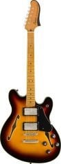 Squier Classic Vibe Starcaster Akçaağaç Klavye 3-Color Sunburst Elektro Gitar