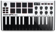 AKAI MPKMINI 3 WHITE  MIDI Klavye