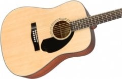 Fender CD-60S Dreadnought Ceviz Klavye Natural Akustik Gitar