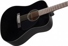 Fender CD-60 Dreadnaught Ceviz Klavye Black Akustik Gitar,Fender