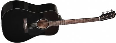 Fender CD-60 Dreadnaught Ceviz Klavye Black Akustik Gitar,Fender