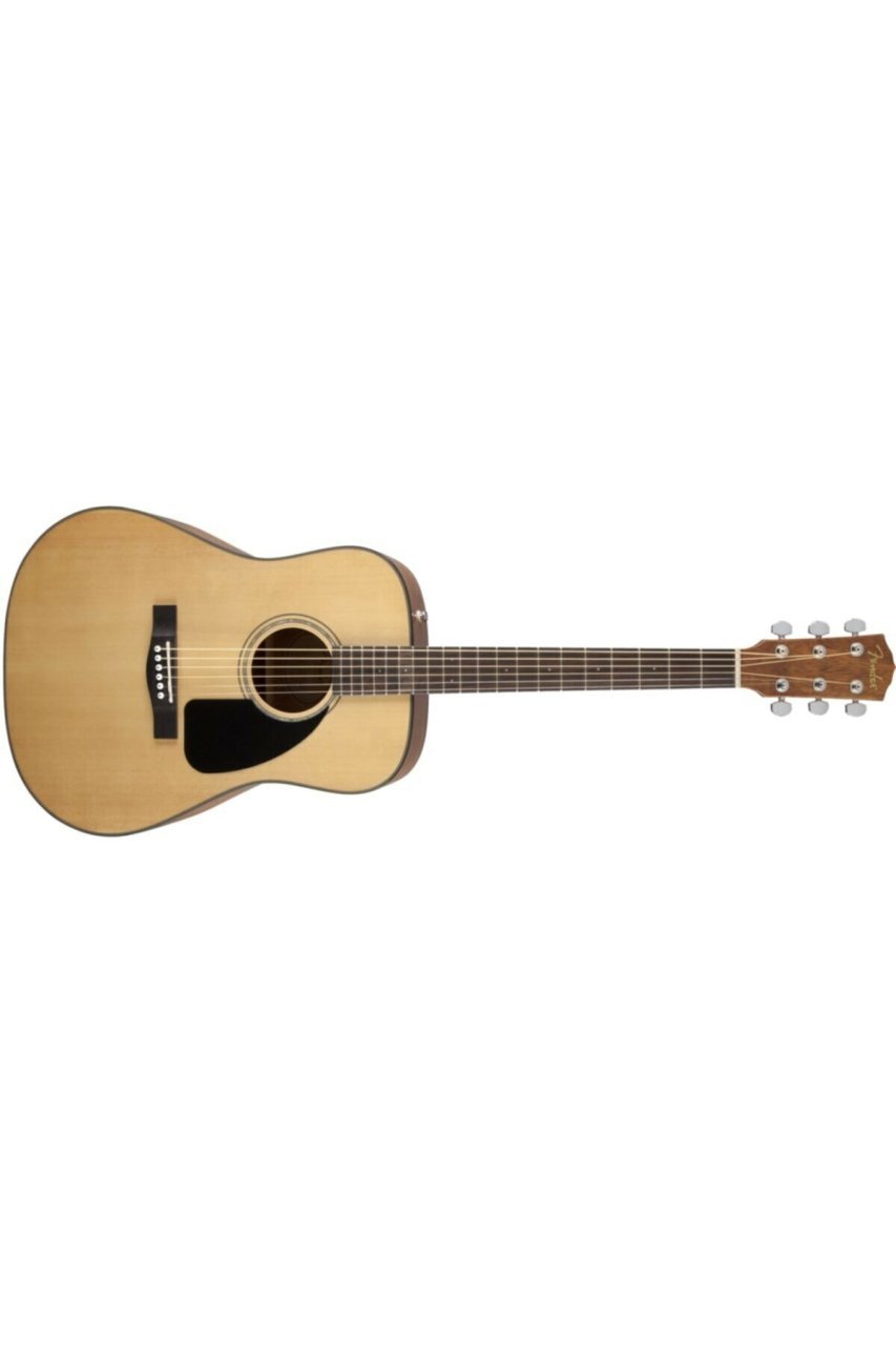 Fender CD-60 Dreadnaught Ceviz Klavye Natural Akustik Gitar