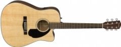 Fender CD-60SCE Ceviz Klavye NAT Elektro Akustik Gitar