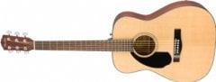 Fender CD-60S Left-Hand Gülağacı Klavye Natural Solak Akustik Gitar