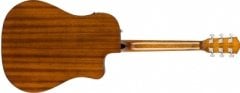 Fender CD-60SCE Left-Hand Ceviz Klavye NAT Solak Elektro Akustik Gitar