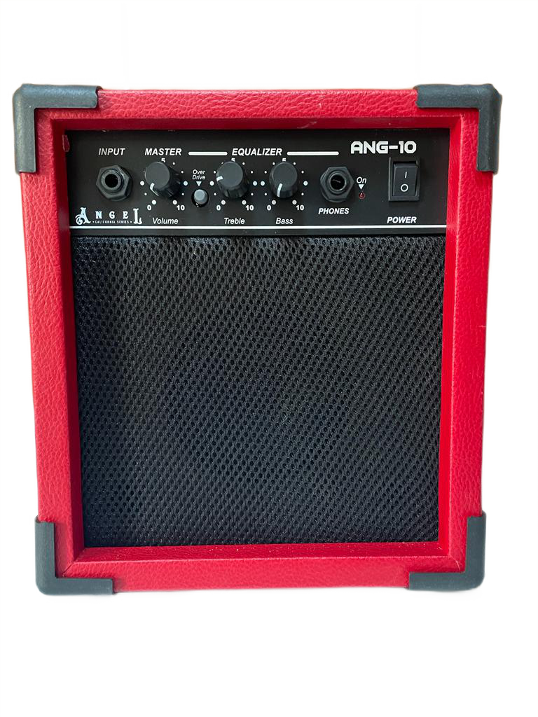Angel ANG-10-RED 10 Watt Kırmızı Elektro Gitar Amfisi