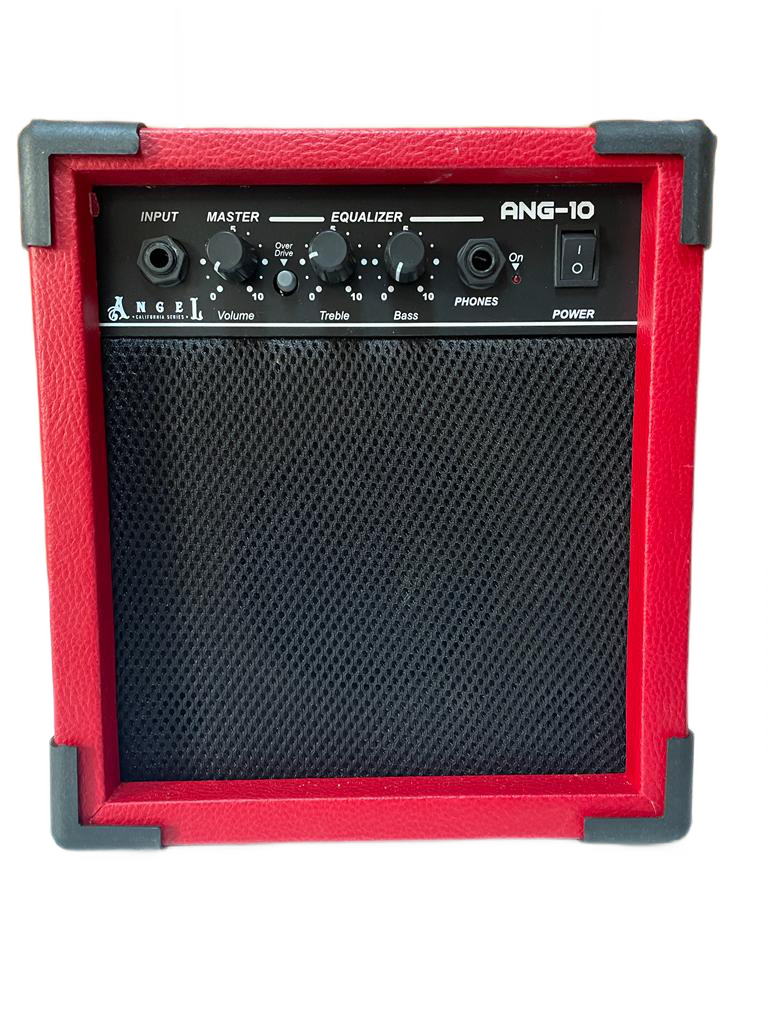 Angel ANG-10-RED 10 Watt Kırmızı Elektro Gitar Amfisi