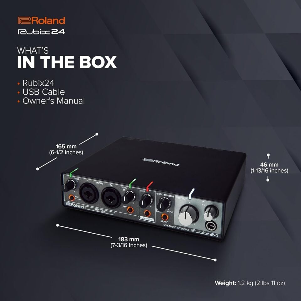 ROLAND RUBIX24 / Ses Kartı