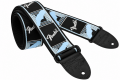 Fender 2'' Monogrammed Askı Black/Light Grey/Blue