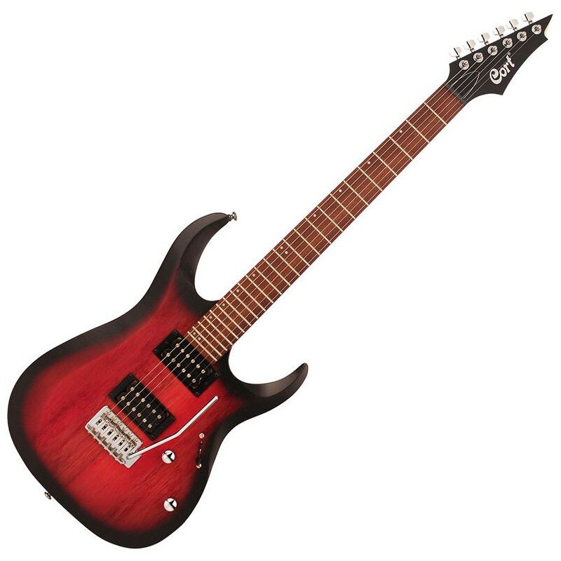 CORT X100 OPBB OPEN PORE BLACK CHERRY BURST (H-H) ELEKTRO GİTAR