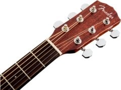 Fender CD-140SCE Dreadnought Ceviz Klavye All-Mahogany Case Dahil Elektro Akustik Gitar