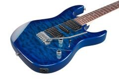 IBANEZ GRX70QA-TBB Transparent Blue Burst Elektro Gitar Set