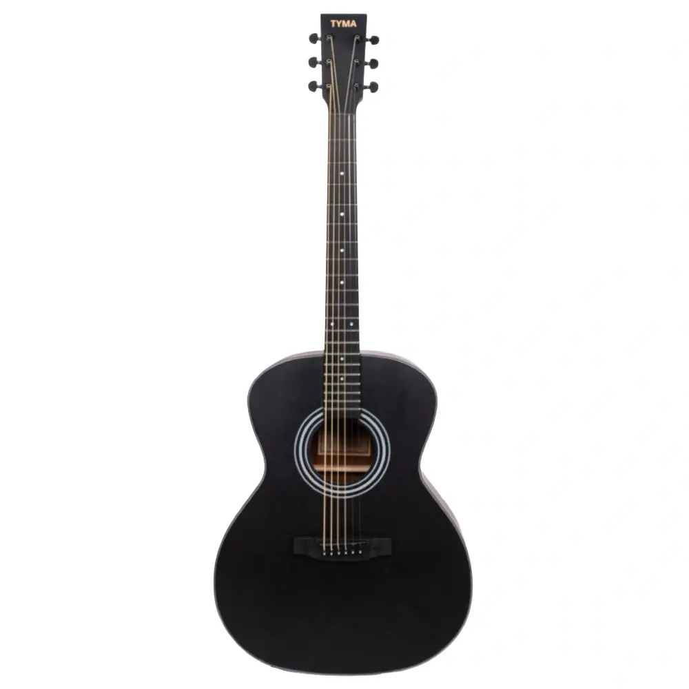 TYMA HG-60 BК Grand Auditorium Siyah Akustik Gitar