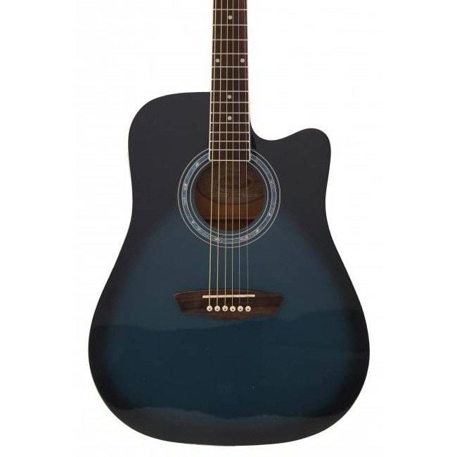 Washburn WA90CBLB Akustik Gitar