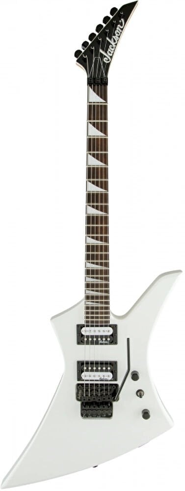 Jackson JS32 Kelly Floyd Rose Amaranth Klavye Snow White Elektro Gitar