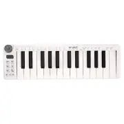 M-VAVE SMK-25 MINI WHITE 25 Tuşlu Kablosuz Şarjlı MIDI Klavye