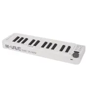 M-VAVE SMK-25 MINI WHITE 25 Tuşlu Kablosuz Şarjlı MIDI Klavye