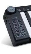 M-VAVE SMK-25 MINI 25 Tuşlu Kablosuz Şarjlı MIDI Klavye (Siyah)