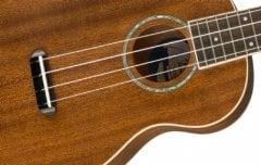 Fender Zuma Concert Walnut Klavye Naturel Ukulele