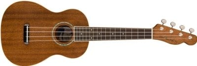 Fender Zuma Concert Walnut Klavye Naturel Ukulele