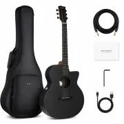 ENYA EGA-X0/BK SP1 Siyah Elektro Akustik Gitar