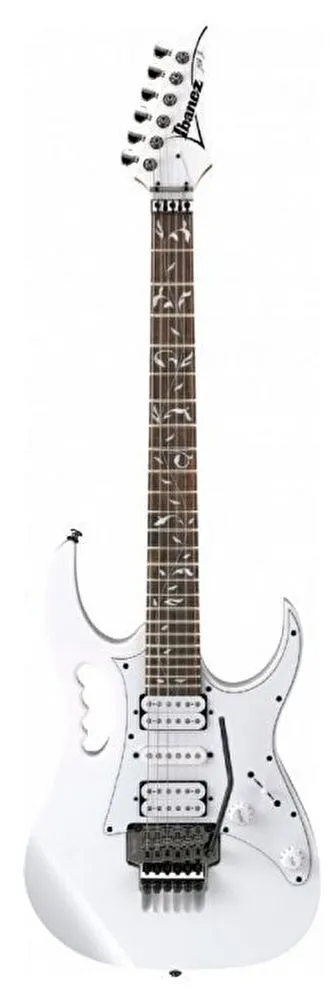 IBANEZ JEM JR-WH Steve Vai Jem Junior - Quantum HSH Beyaz Elektro Gitar