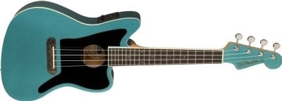 Fender Fullerton Jazzmaster Uke Tidepool Ukulele