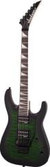Jackson JS Series Dinky Arch Top JS32Q DKA Amaranth Klavye Transparent Green Burst Elektro Gitar