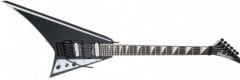 Jackson JS32 Rhoads Floyd Rose Amaranth Klavye Black with White Bevels Elektro Gitar