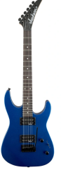 Jackson JS11 Dinky 2-Point Tremolo Amaranth Klavye Metallic Blue Elektro Gitar