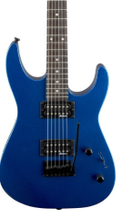Jackson JS11 Dinky 2-Point Tremolo Amaranth Klavye Metallic Blue Elektro Gitar