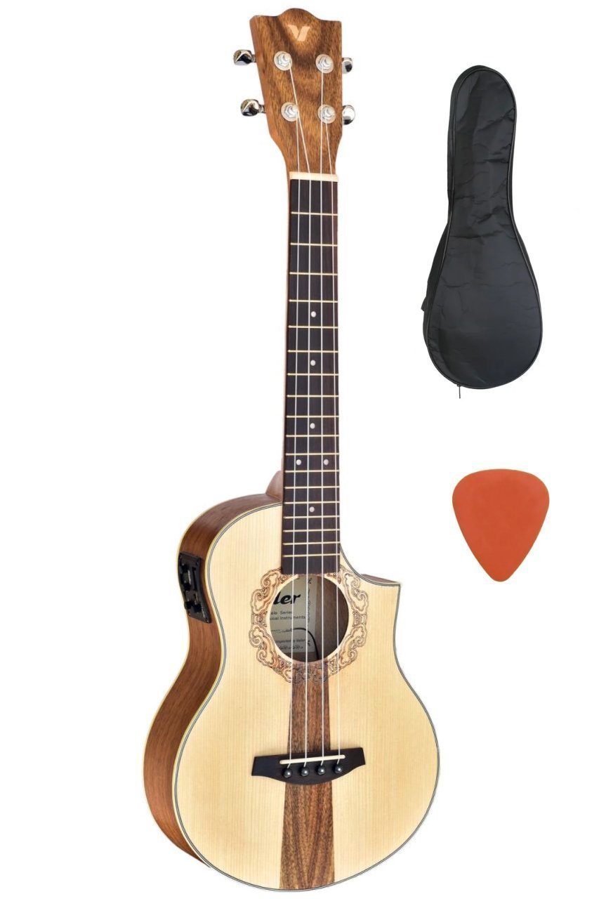 Valler UTC60EQ Elektro Tenor Ukulele
