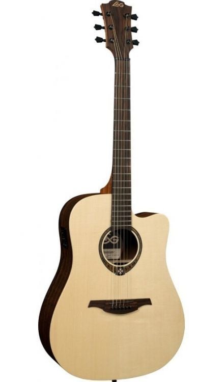 LAG GLA T270DCE Tramontane Dreadnought Cutaway Elektro Akustik Gitar