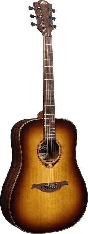 LAG GLA T118D-BRS Dreadnought Brown Shadow Akustik Gitar