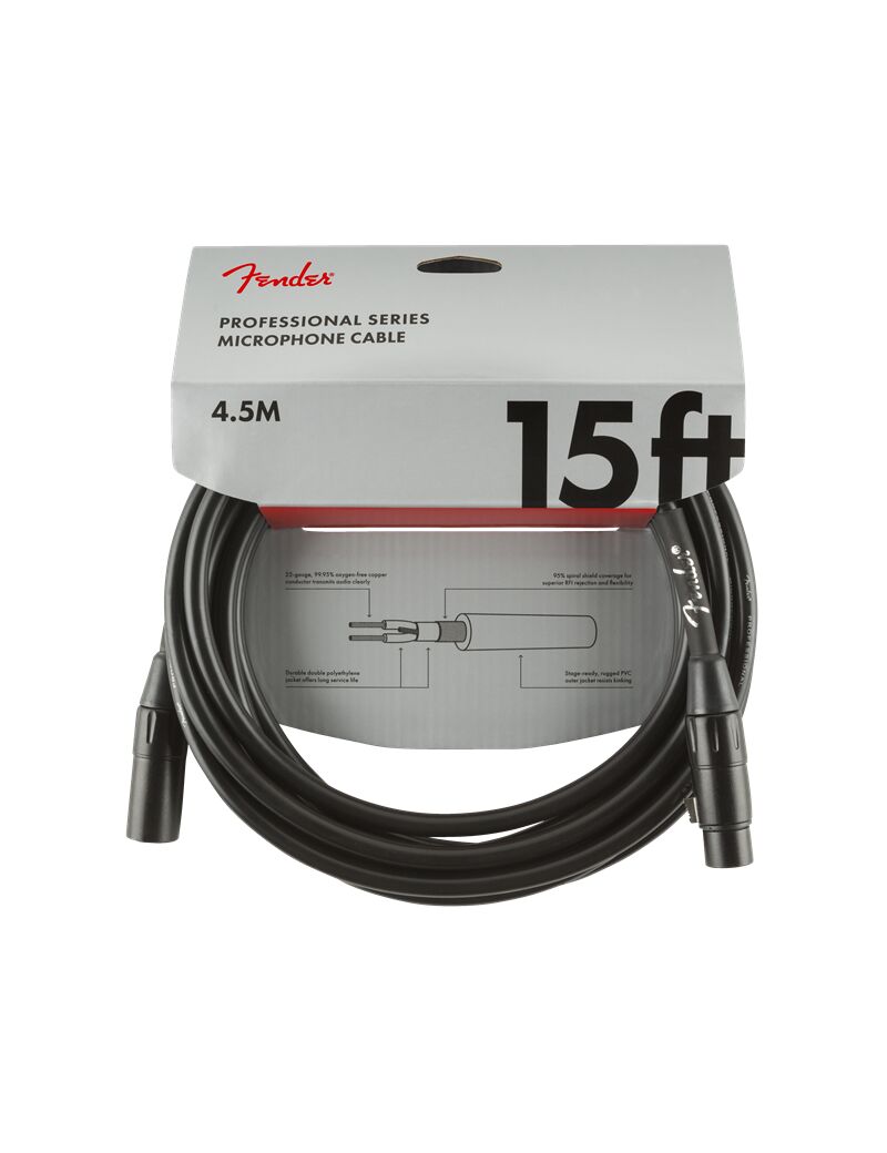 Fender Profesyonel 4.5 Metre Mikrofon Kablosu