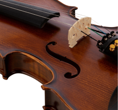 VANETTA VL-4 / 4/4 Masif Keman (Abanoz Kulak ve Aksam)