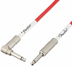 Fender Original Coil Düz/L Uç 9 Metre Fiesta Red Kablo