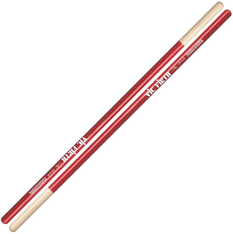 Vic Firth SAA World Classic Alex Acuña Conquistador Timbale Bageti - Kırmızı