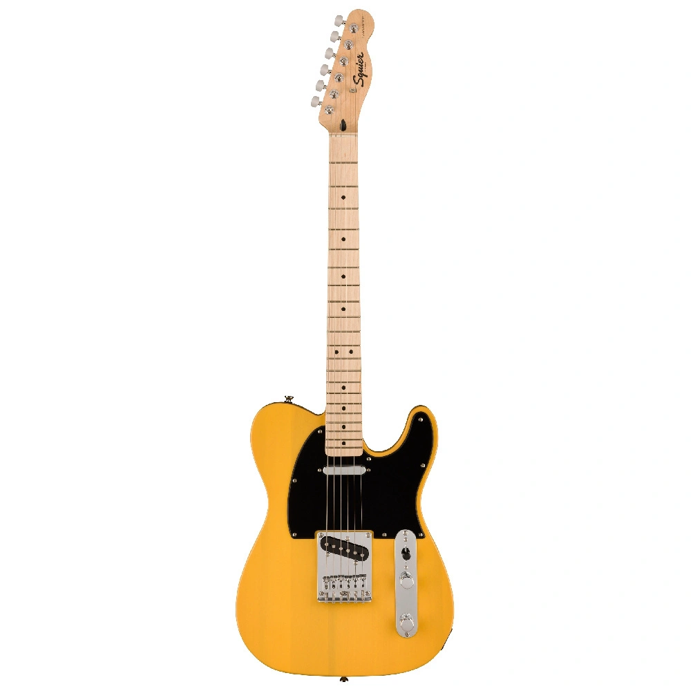 Squier Sonic Telecaster Akçaağaç Klavye Butterscotch Blonde