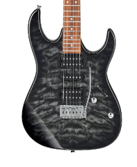 Ibanez GRX70QA-TKS Transparent Black Sunburst Elektro Gitar