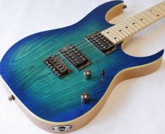 IBANEZ RG421AHM-BMT RG SERİSİ BLUE MOON BURST ELEKTRO GİTAR