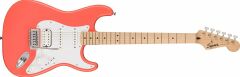 Squier Sonic Stratocaster HSS Akçaağaç Tahitian Coral Elektro Gitar