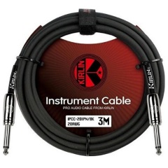 KIRLIN IPCC-201PN-3M-BK / 1/4'' MONO PLUG