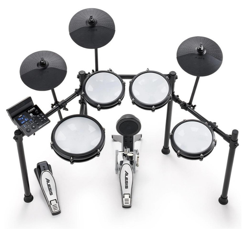 ALESIS Nitro MAX 8 Parça Elektronik Davul Seti - Bluetooth ve BFD Sesleri Dahil