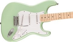 Squier FSR Sonic Stratocaster Akçaağaç Klavye WPG Surf Green Elektro Gitar