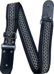 Snow Flake Ayarlanabilir Deri Uçlu Gitar Askısı